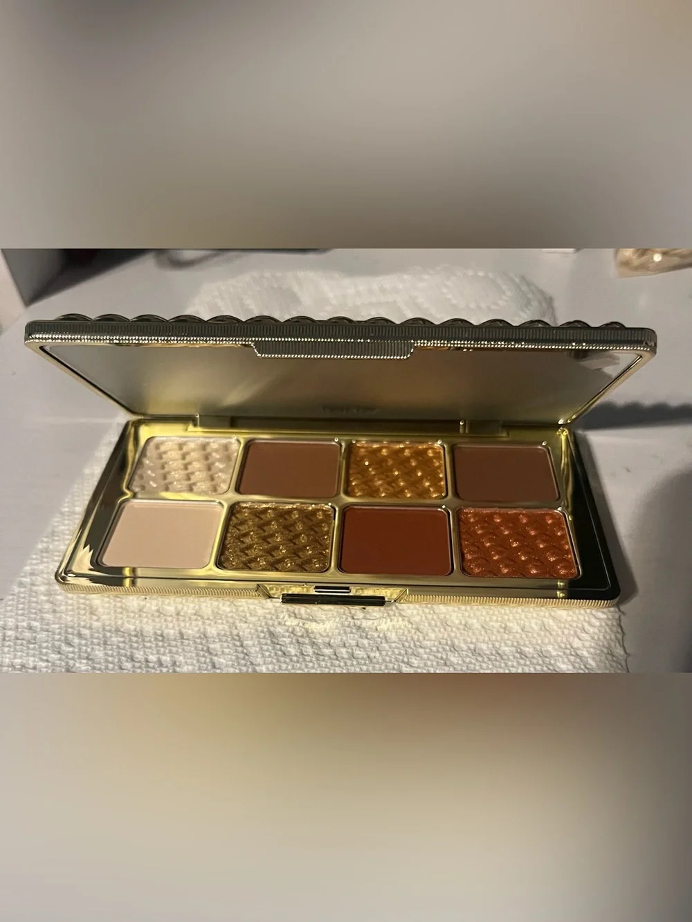 tarte Metallic Gold Eyeshadow Palette